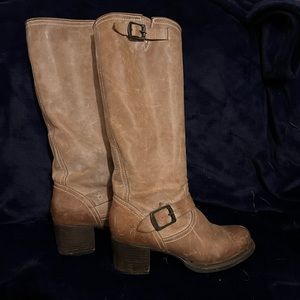 Frye leather riding boots, Womens